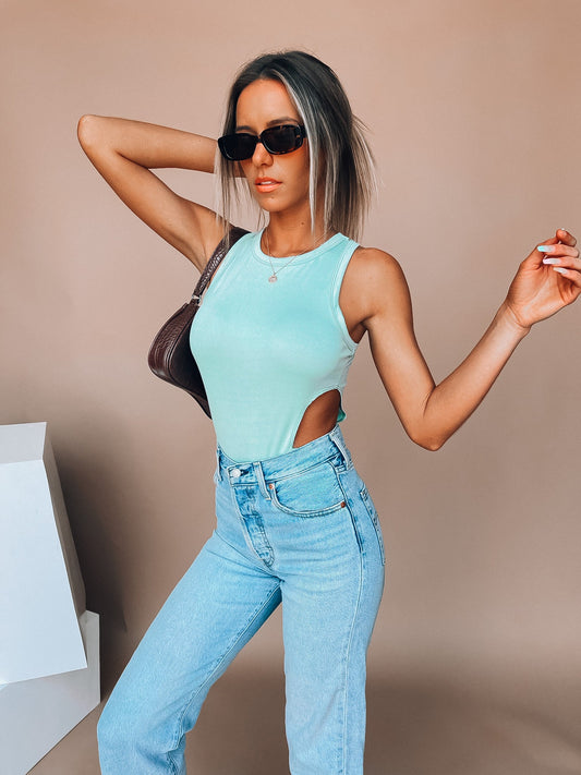 SALE :Charlie Cut Out Bodysuit