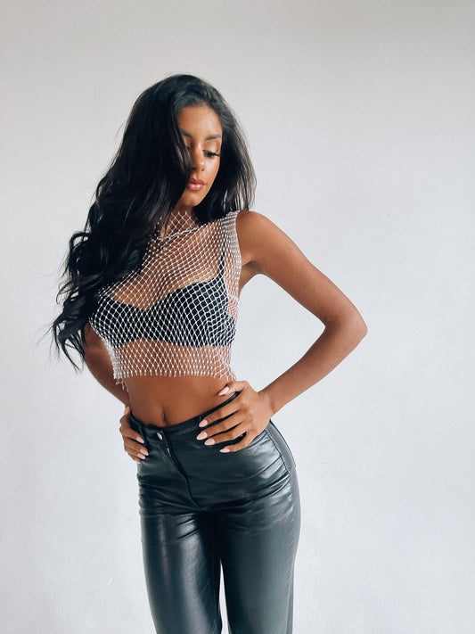Jules Fishnet Top