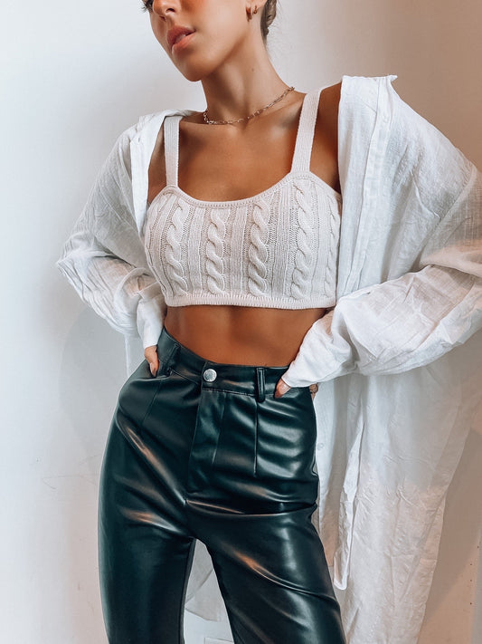Elsie Knit Crop
