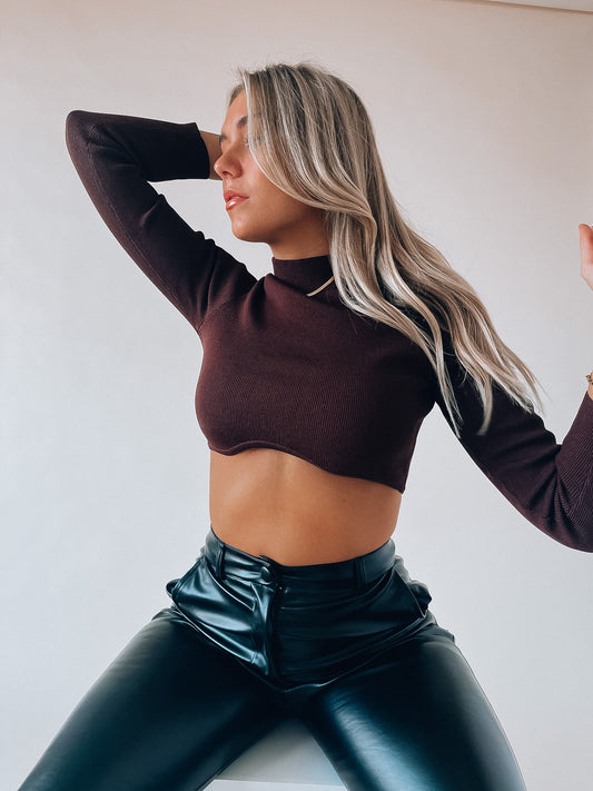 SALE : Sloane Cropped Sweater