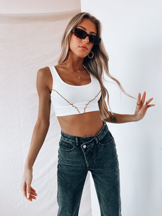 SALE :Katy Contrast Tank