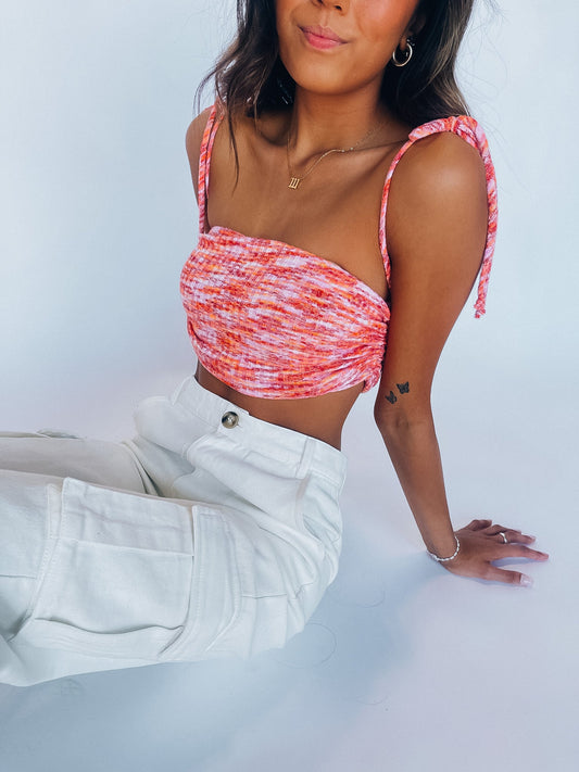 SALE :Poppy Knit Tank