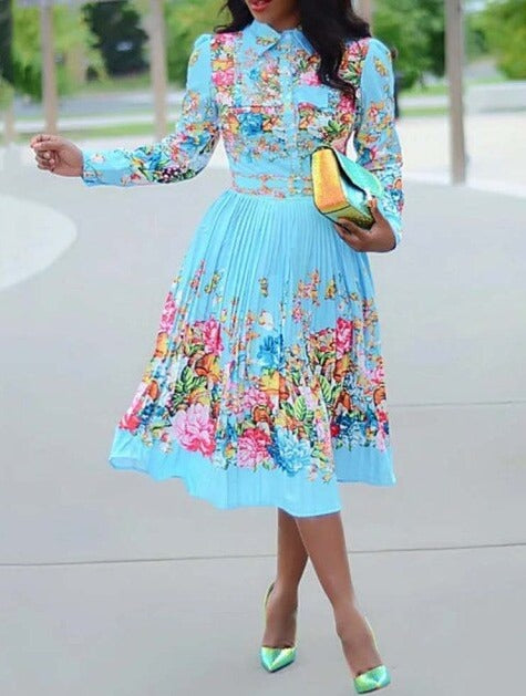 ROSY AFRICAN DRESS /plus size